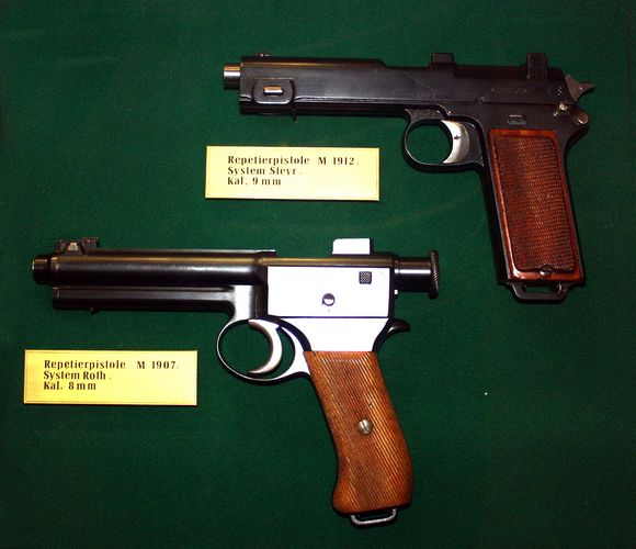 System Steyr M. 1912 in Roth M. 1907