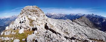 Srednji vrh v grebenu Krn�ice