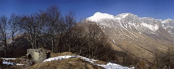 Krn in Batognica z vrha Ple� nad Kuhinjo